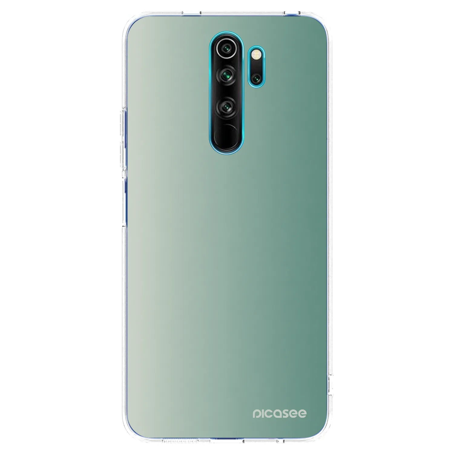 Picasee silikonski prozorni ovitek za Xiaomi Redmi Note 8 Pro - Misty Sage