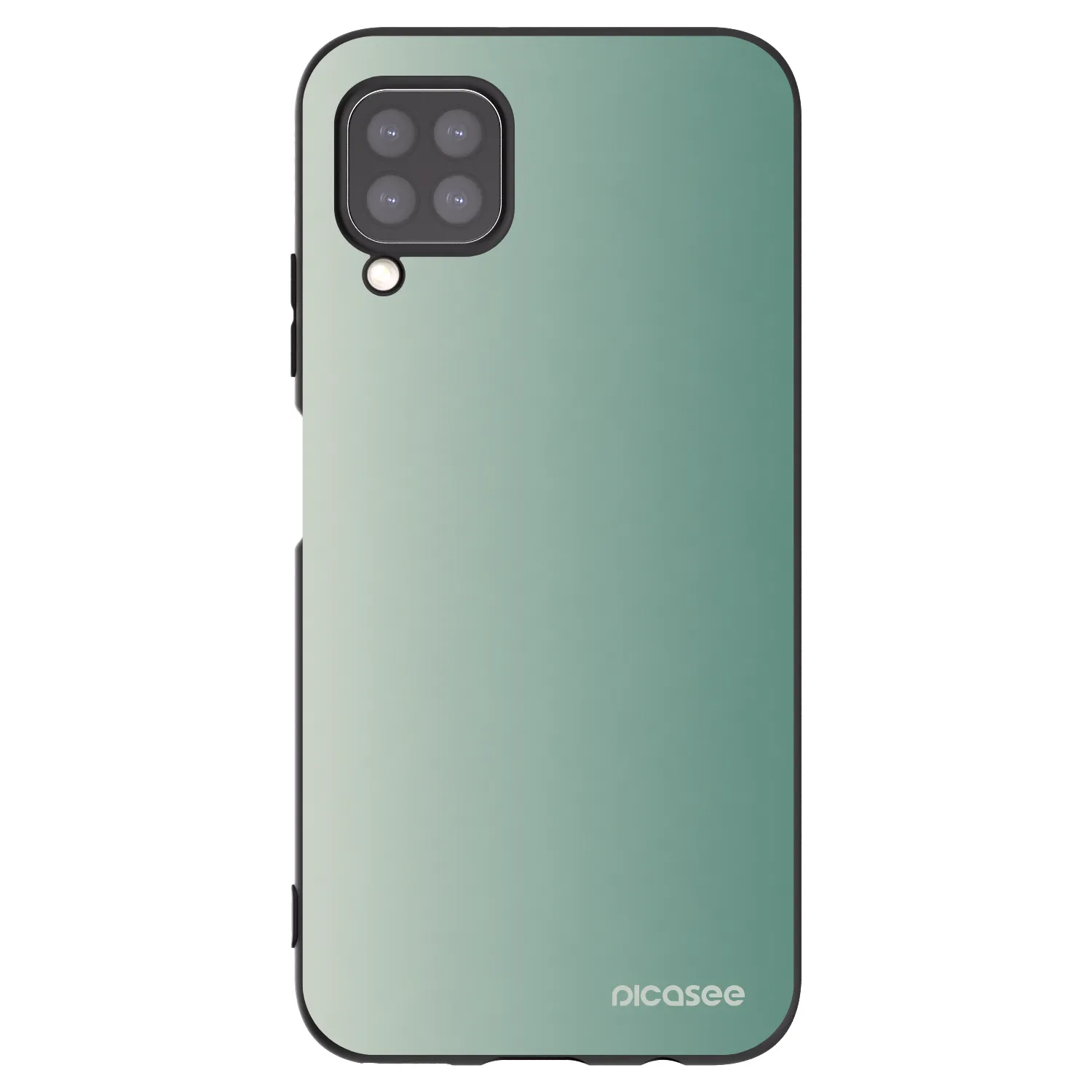 Picasee silikonski črni ovitek za Huawei P40 Lite - Misty Sage
