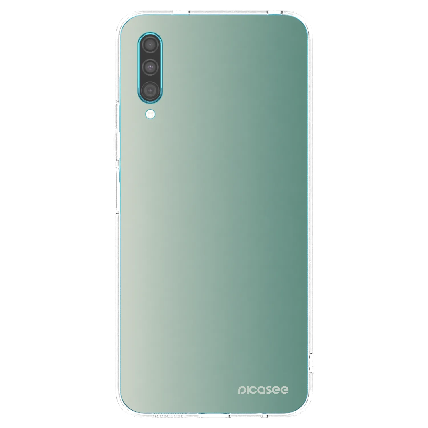 Picasee silikonski prozorni ovitek za Samsung Galaxy A30s A307F - Misty Sage
