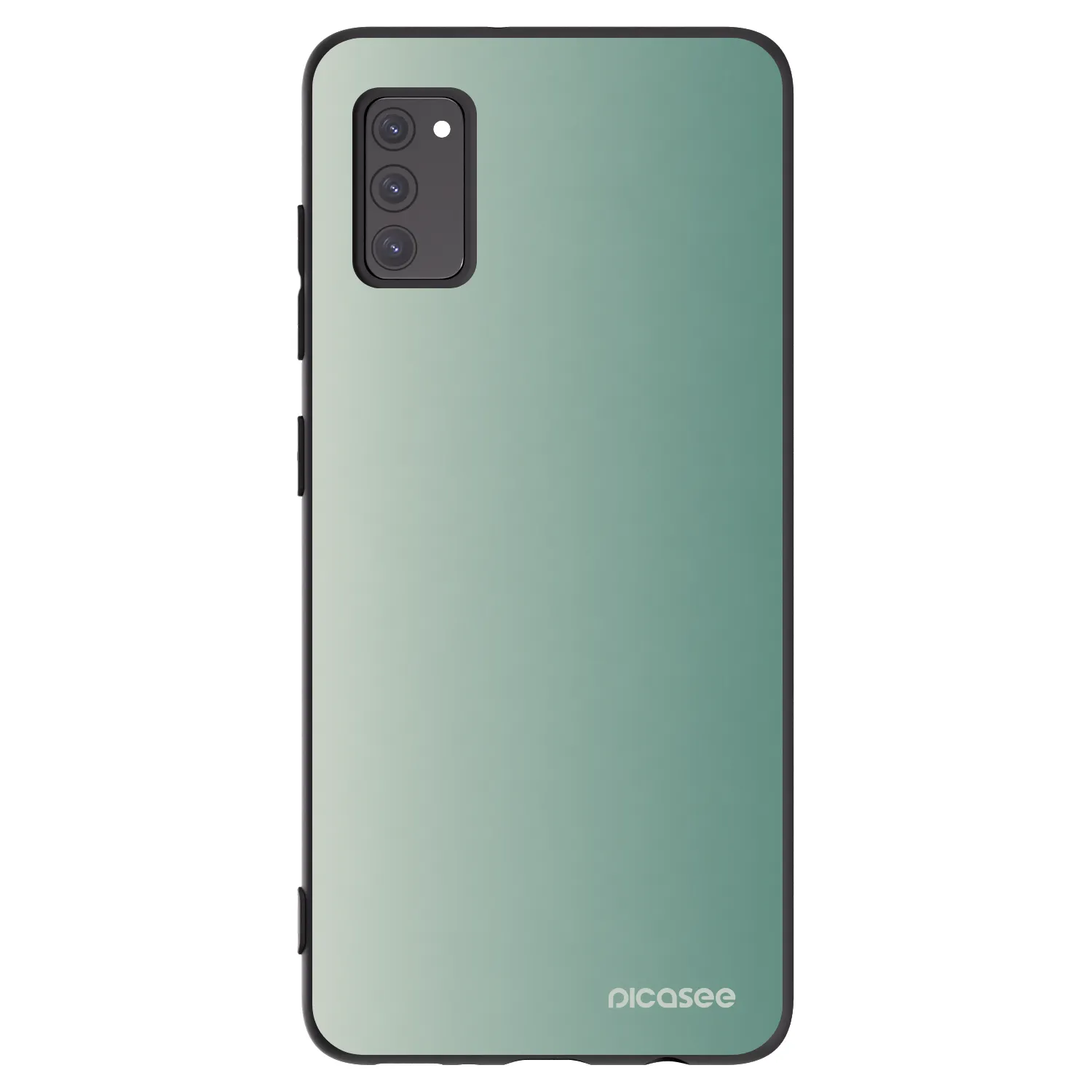 Picasee silikonski črni ovitek za Samsung Galaxy A41 A415F - Misty Sage