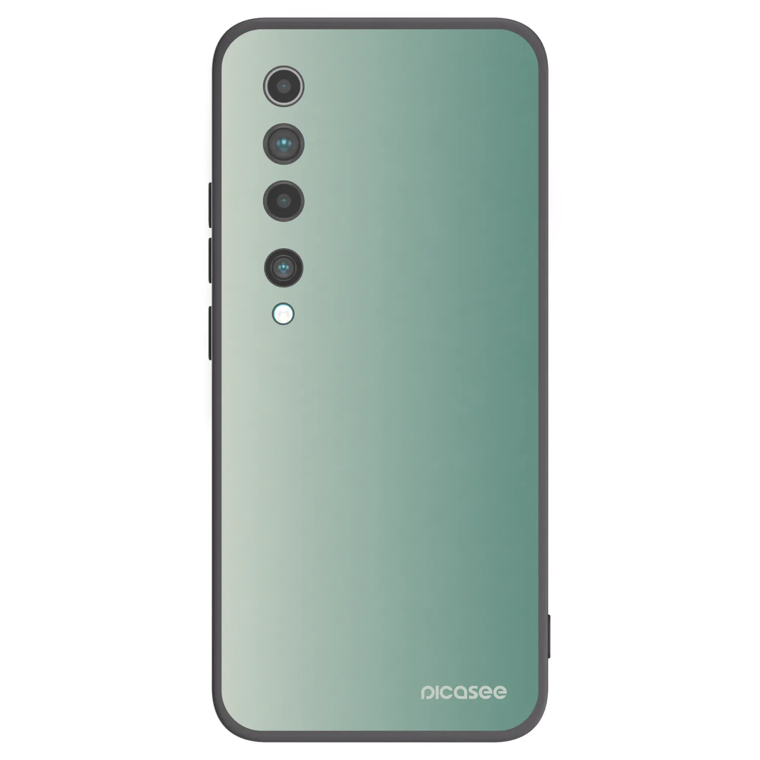 Picasee silikonski črni ovitek za Xiaomi Mi 10 - Misty Sage