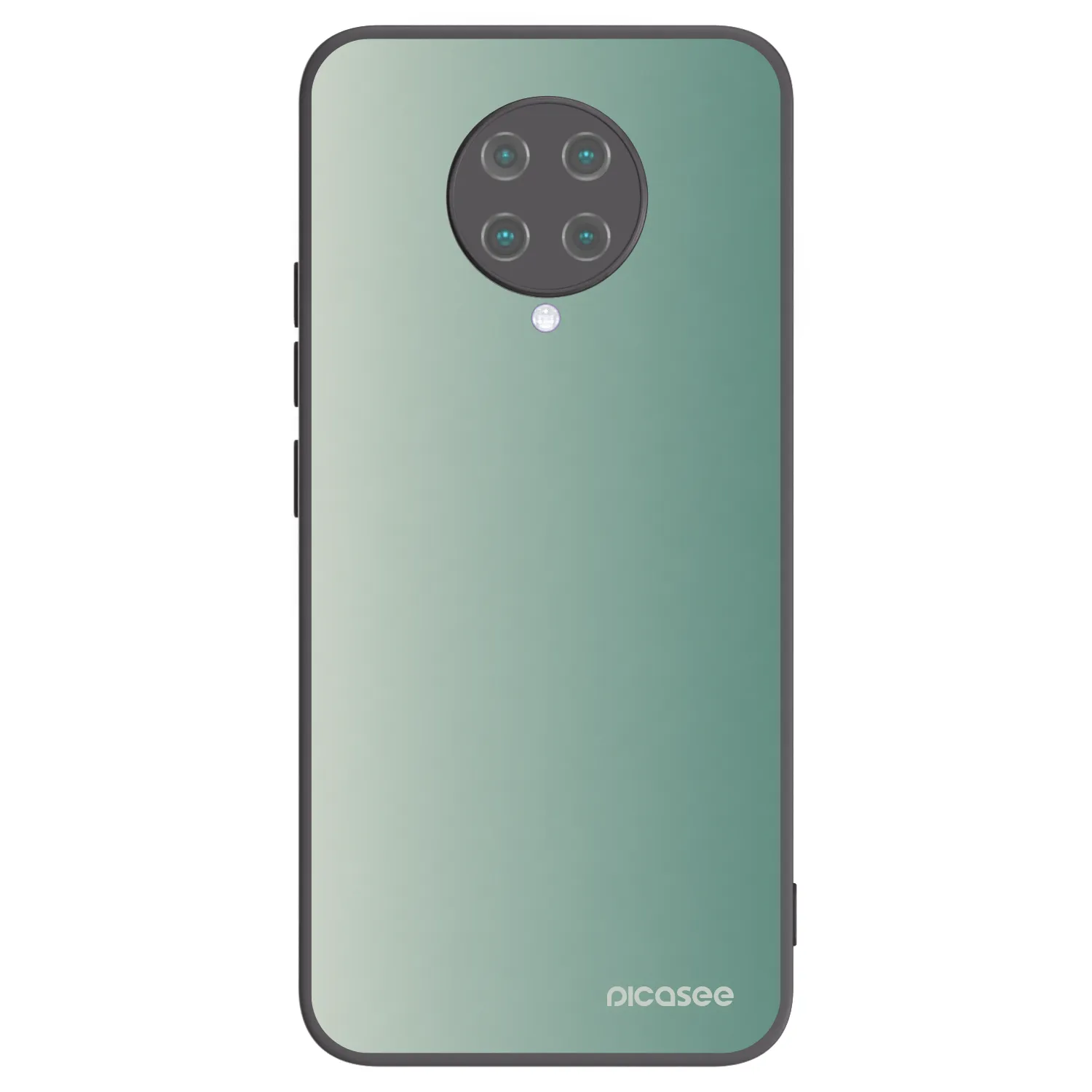 Picasee silikonski črni ovitek za Xiaomi Poco F2 Pro - Misty Sage