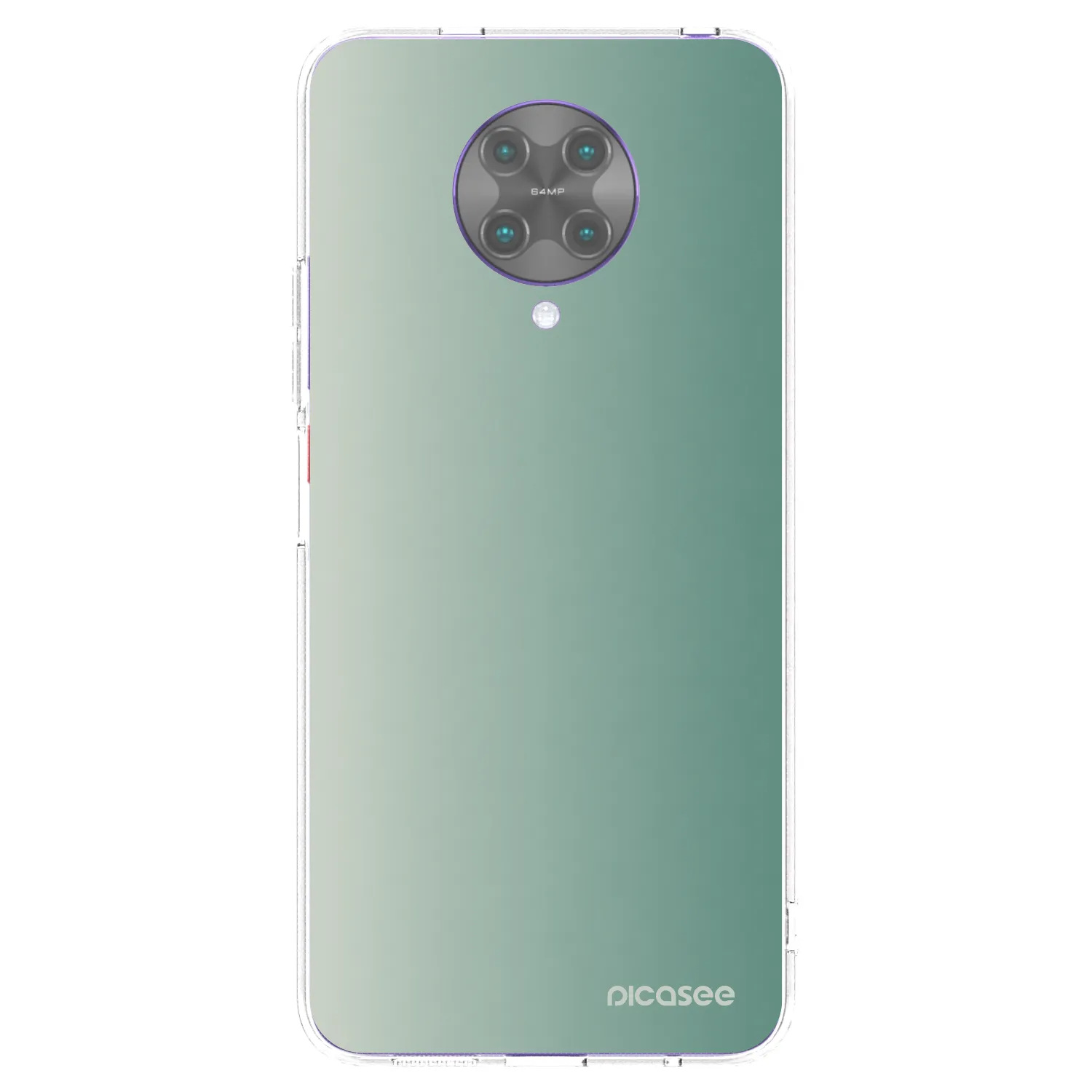 Picasee silikonski prozorni ovitek za Xiaomi Poco F2 Pro - Misty Sage