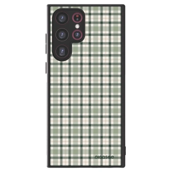 Picasee ULTIMATE CASE za Samsung Galaxy S22 Ultra 5G - Sage Tartan