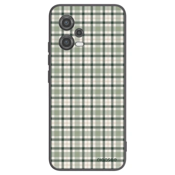 Picasee silikonski črni ovitek za Xiaomi Poco X5 - Sage Tartan