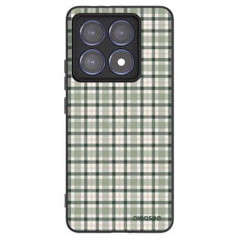 Picasee silikonski črni ovitek za Xiaomi 14T Pro - Sage Tartan
