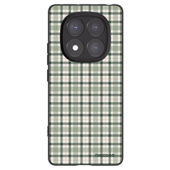 Picasee silikonski črni ovitek za Xiaomi Redmi Note 14 Pro+ 5G - Sage Tartan