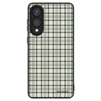 Ovitek za Samsung Galaxy S25 Edge 5G - Sage Tartan