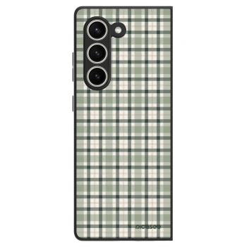 Ovitek za Samsung Galaxy Z Fold5 5G - Sage Tartan