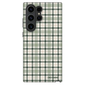 Ovitek za Samsung Galaxy S22 Ultra 5G - Sage Tartan
