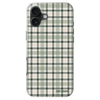 Ovitek za Apple iPhone 16 Plus - Sage Tartan