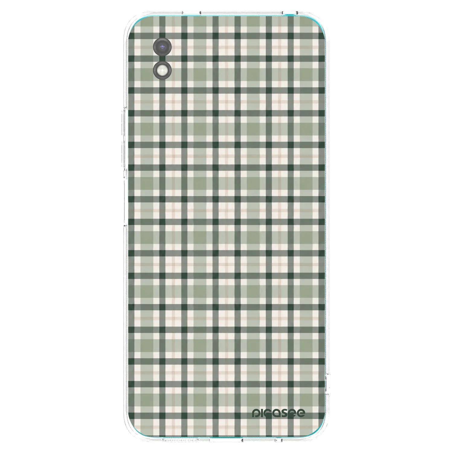 Picasee silikonski črni ovitek za Xiaomi Redmi 9A - Sage Tartan