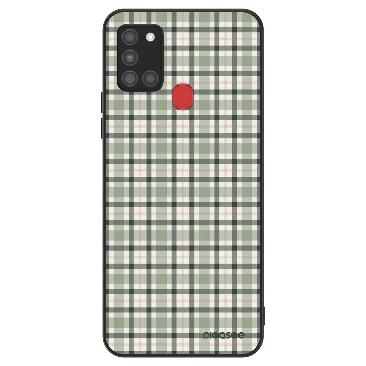 Picasee ULTIMATE CASE za Samsung Galaxy A21s - Sage Tartan
