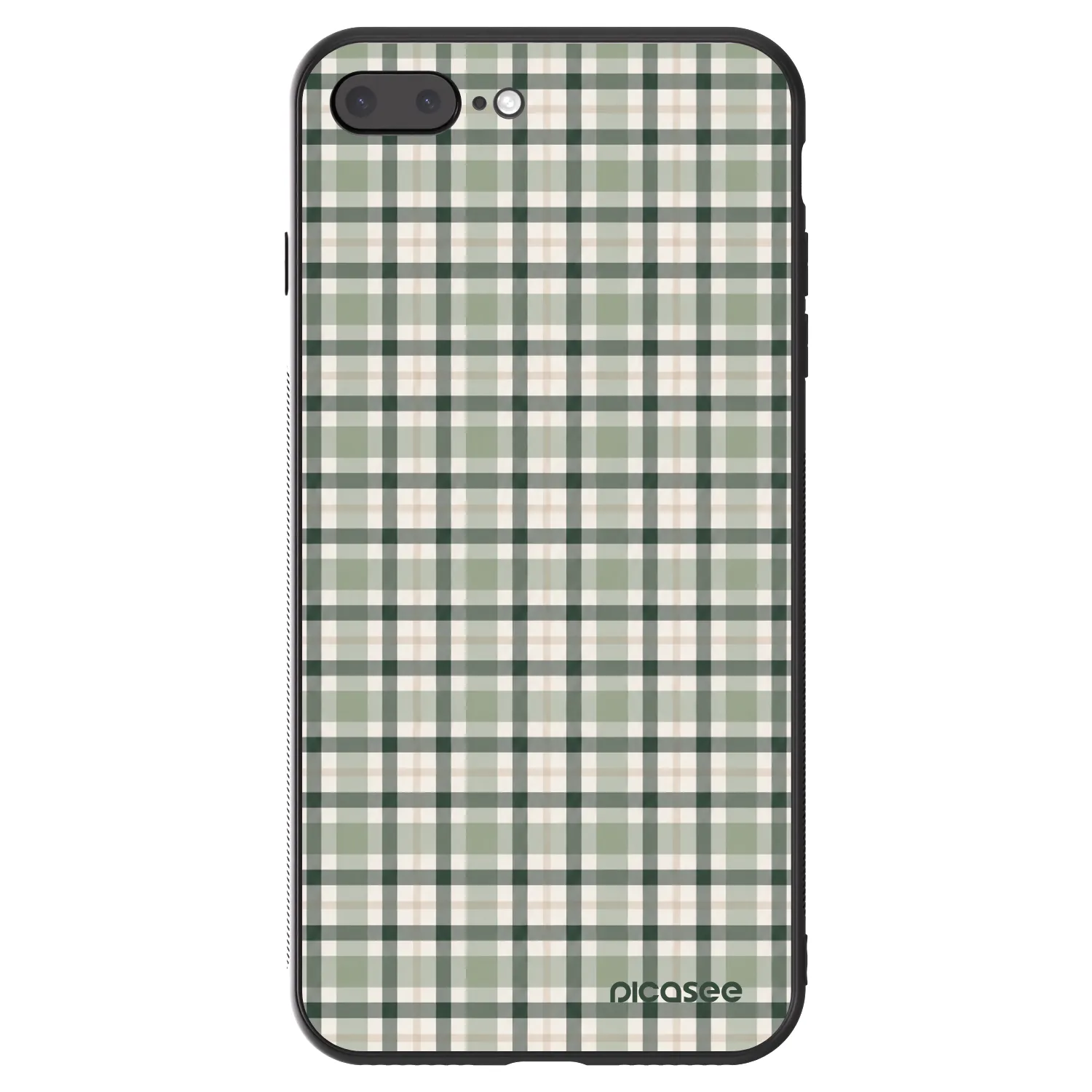Picasee ULTIMATE CASE za Apple iPhone 7 Plus - Sage Tartan
