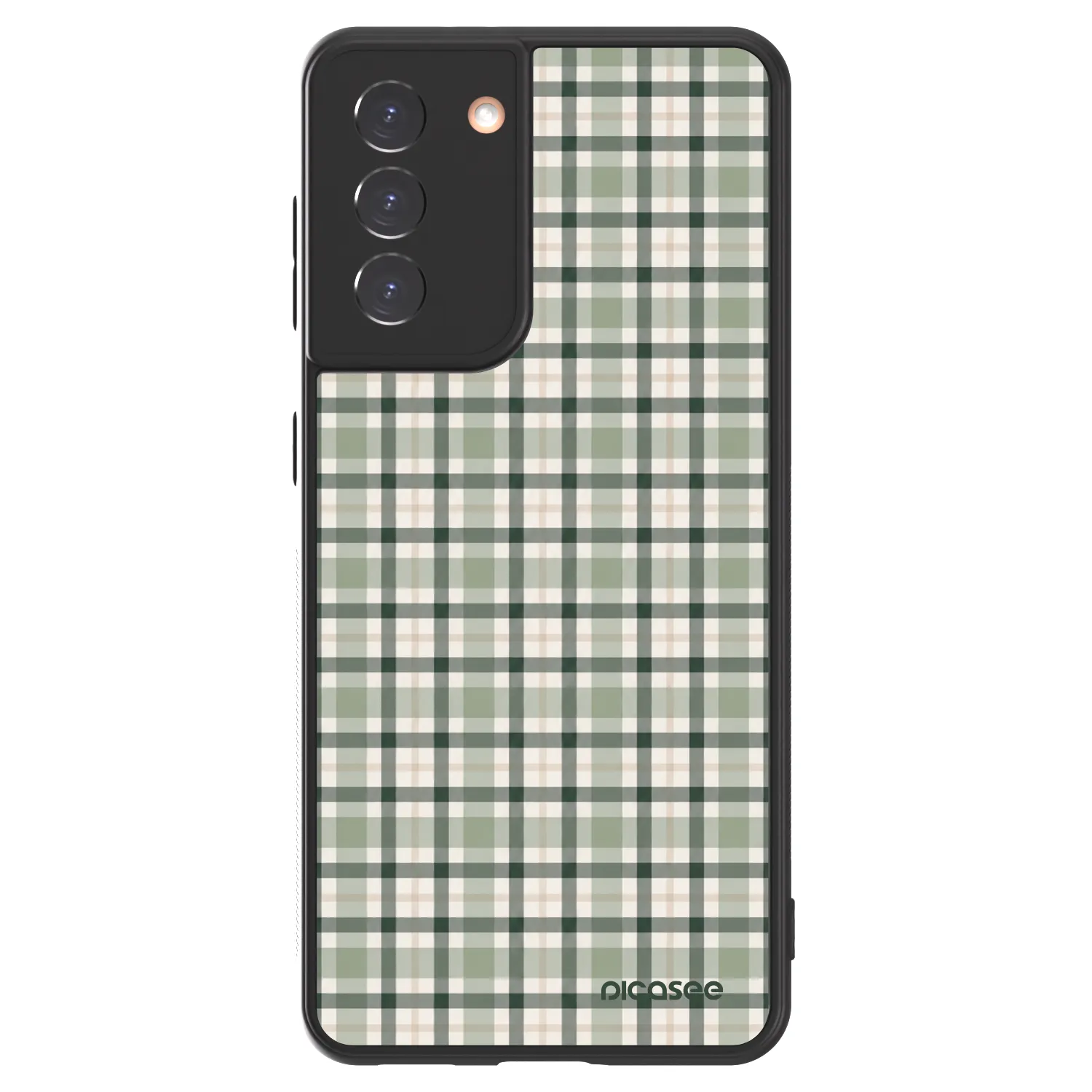 Picasee ULTIMATE CASE za Samsung Galaxy S21 5G G991B - Sage Tartan
