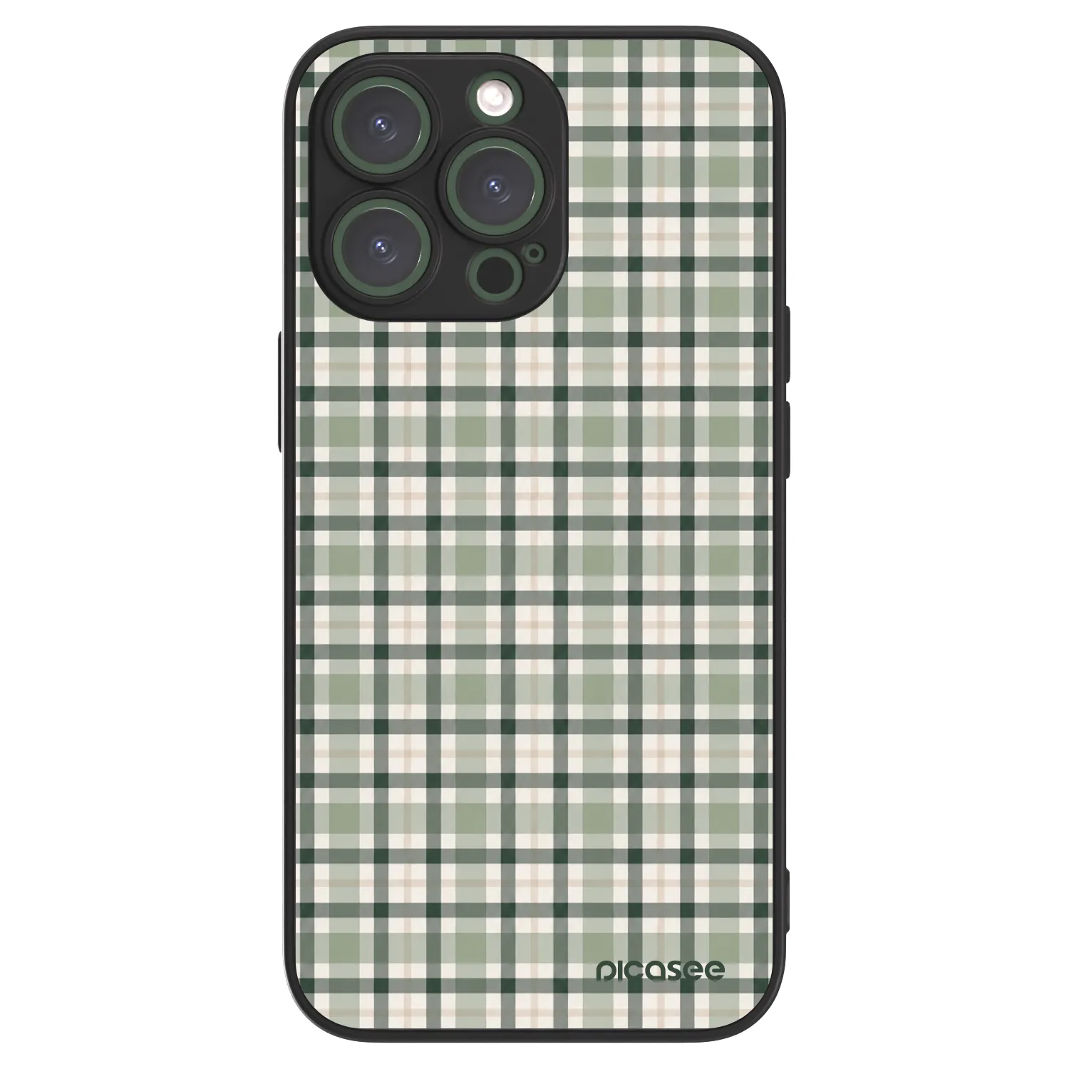 Picasee ULTIMATE CASE za Apple iPhone 13 Pro - Sage Tartan
