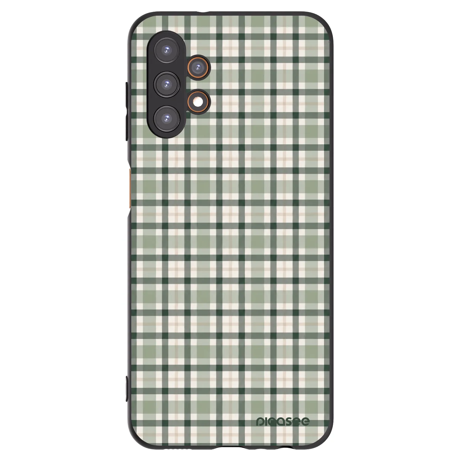Picasee silikonski črni ovitek za Samsung Galaxy A13 4G A135 - Sage Tartan