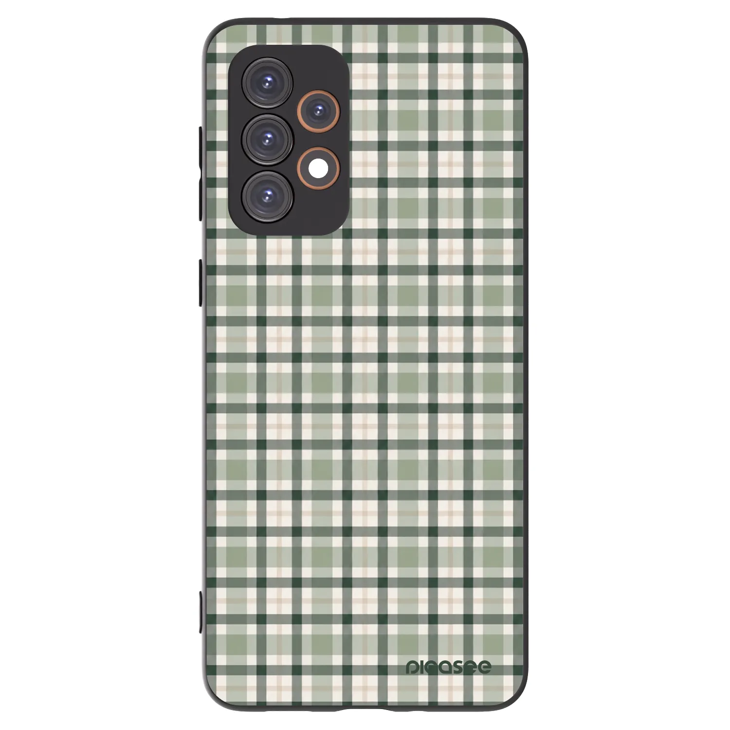 Picasee silikonski črni ovitek za Samsung Galaxy A33 5G A336 - Sage Tartan
