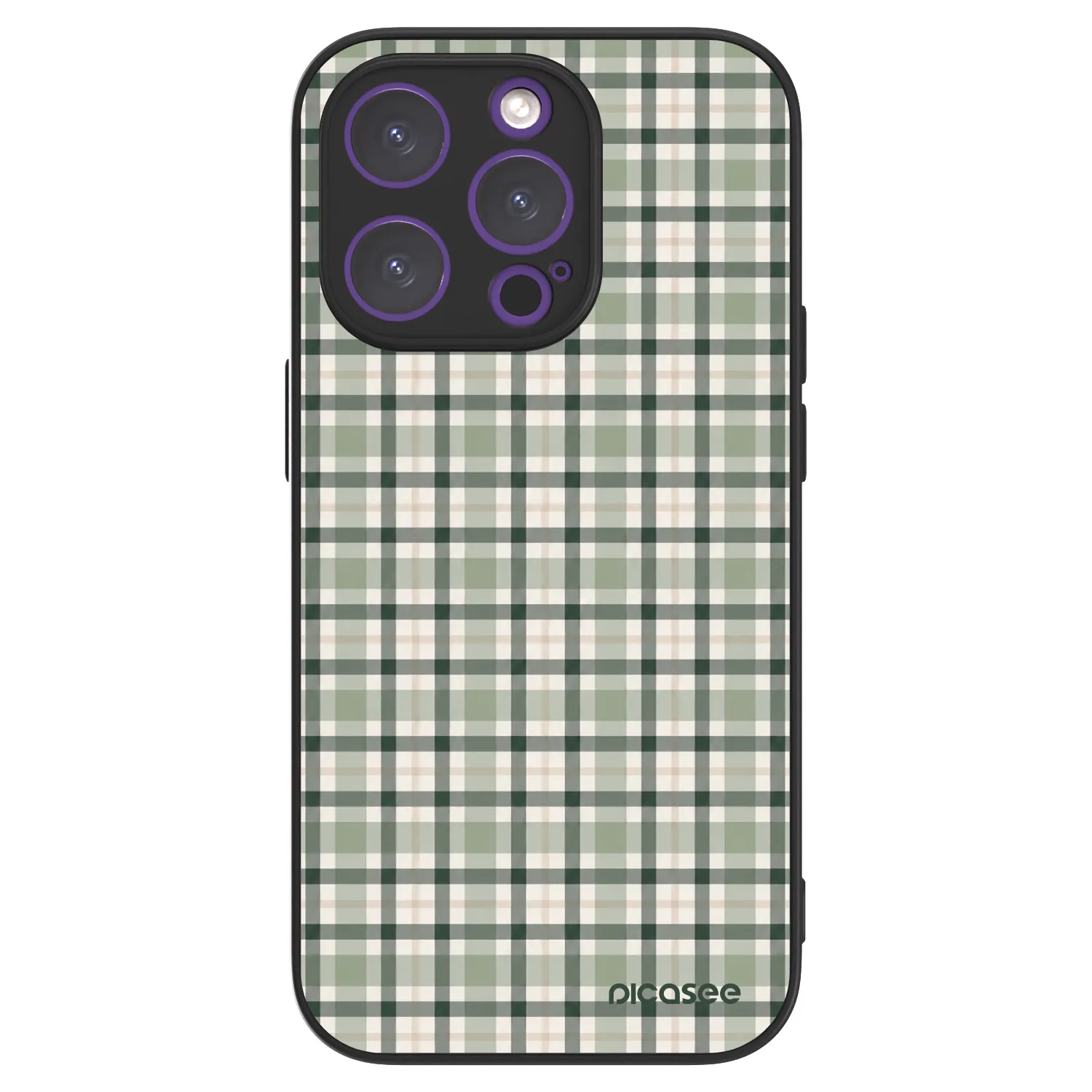 Picasee ULTIMATE CASE MagSafe za Apple iPhone 14 Pro - Sage Tartan