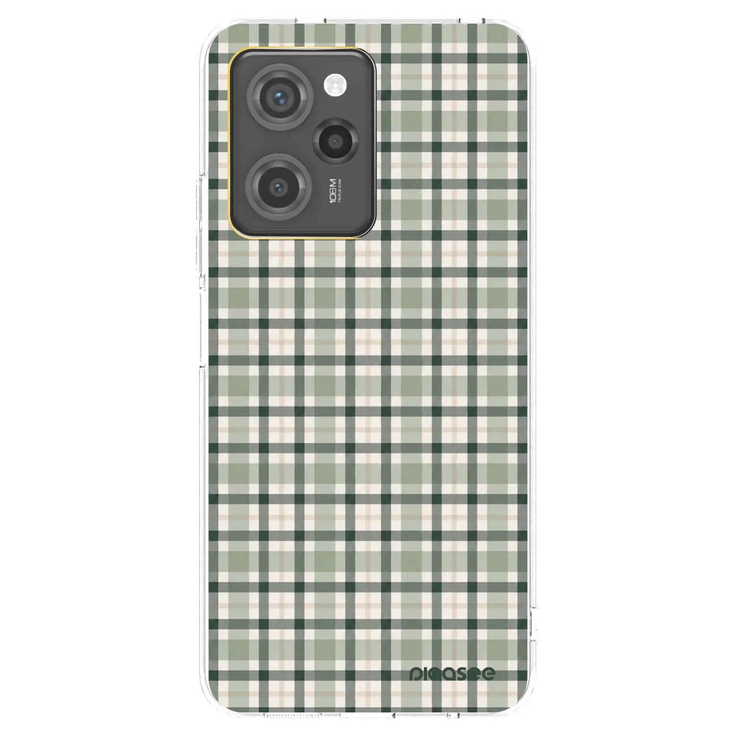 Picasee silikonski črni ovitek za Xiaomi Poco X5 Pro - Sage Tartan