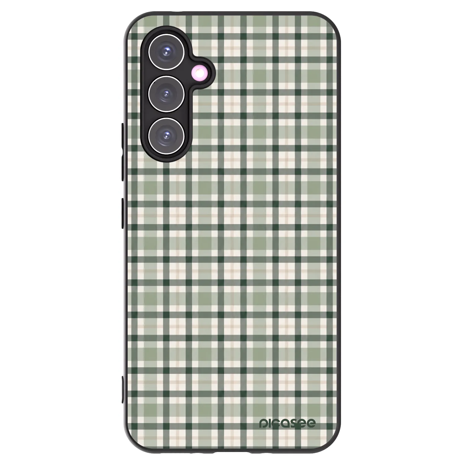 Picasee silikonski črni ovitek za Samsung Galaxy A54 5G A546B - Sage Tartan
