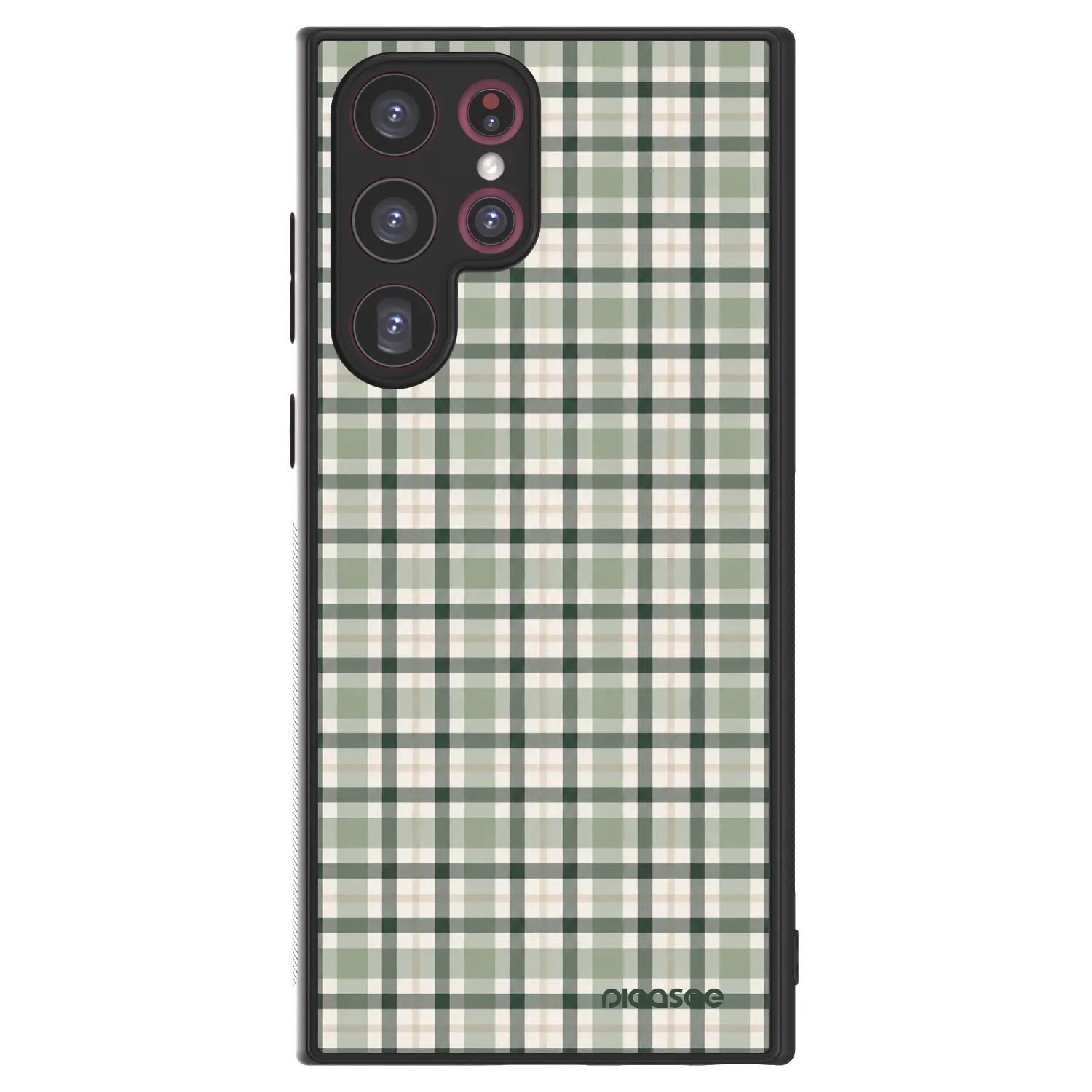 Picasee ULTIMATE CASE PowerShare za Samsung Galaxy S22 Ultra 5G - Sage Tartan