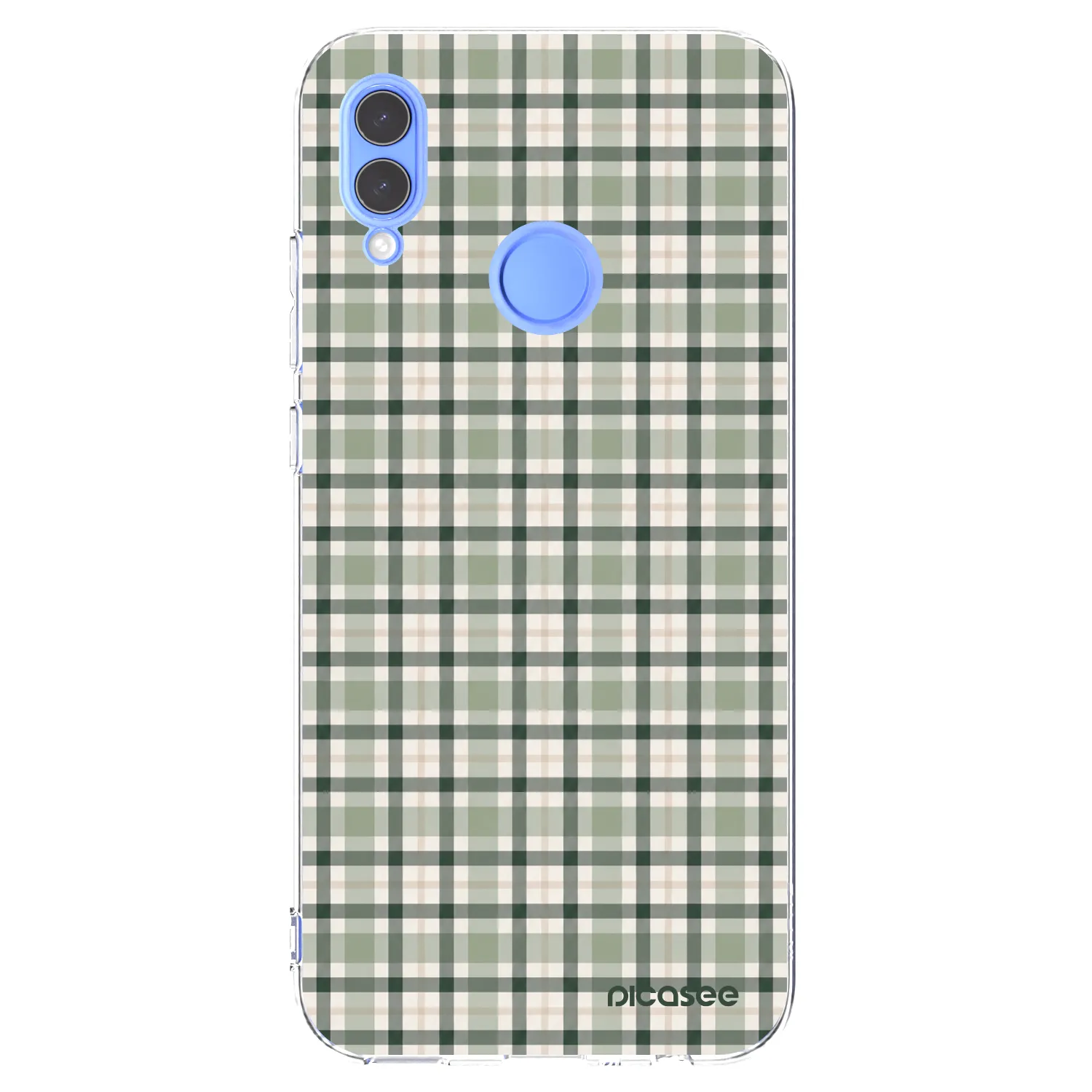 Picasee silikonski prozorni ovitek za Honor 10 Lite - Sage Tartan