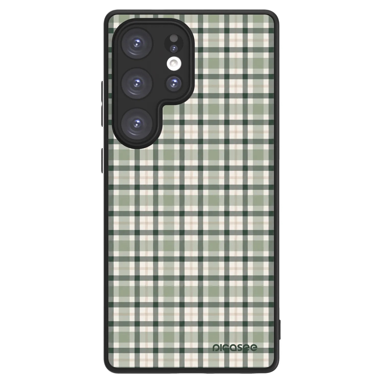 Picasee ULTIMATE CASE PowerShare za Samsung Galaxy S25 Ultra 5G - Sage Tartan