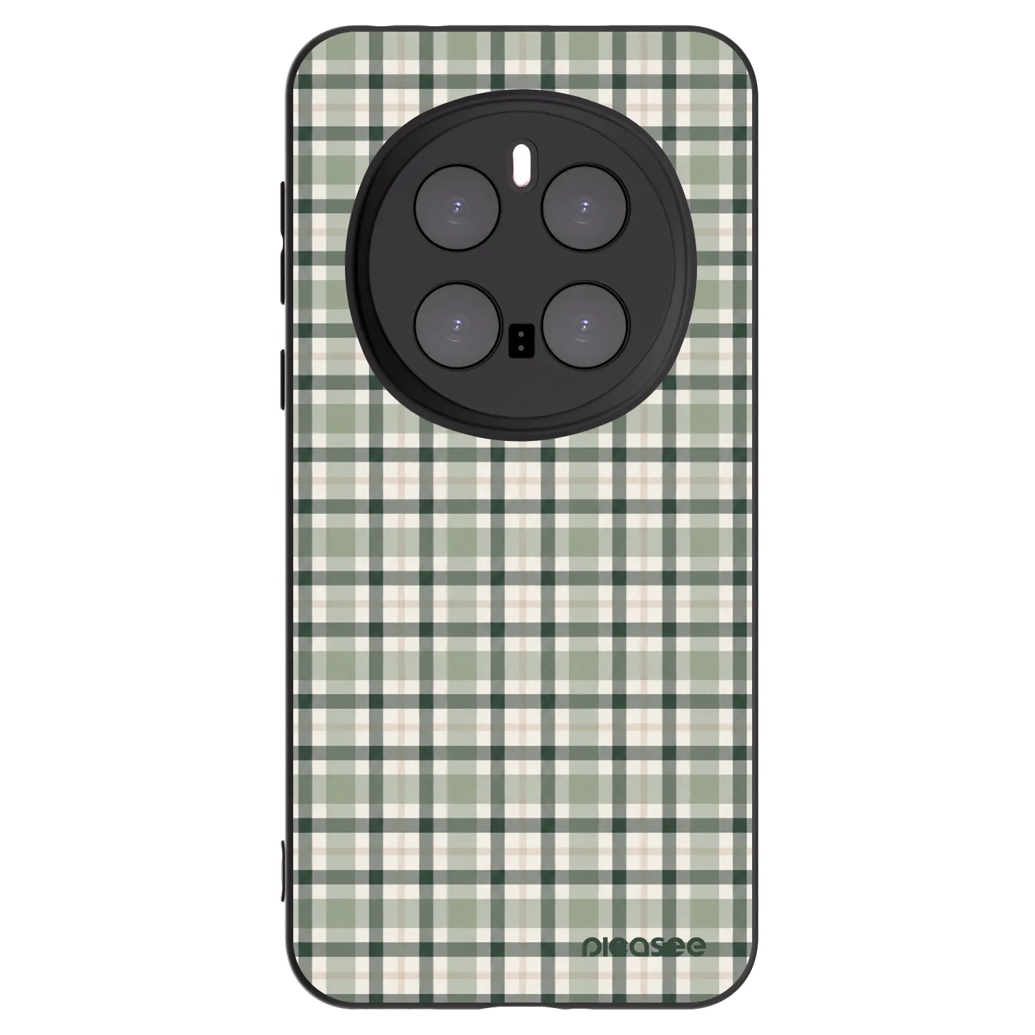 Picasee silikonski črni ovitek za Honor Magic7 Pro 5G - Sage Tartan