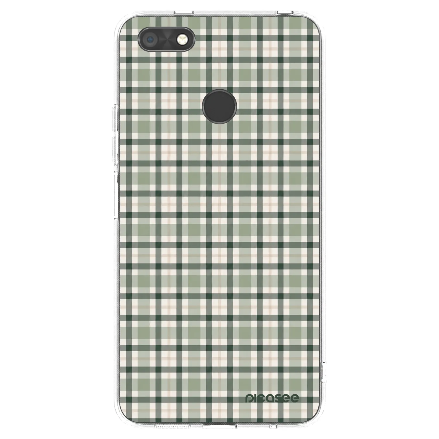 Picasee silikonski prozorni ovitek za Huawei P9 Lite Mini - Sage Tartan