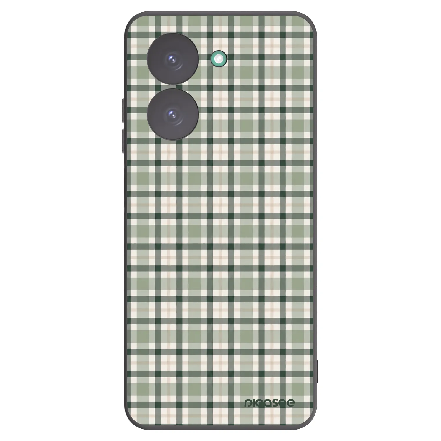 Picasee silikonski črni ovitek za Xiaomi Redmi A5 - Sage Tartan