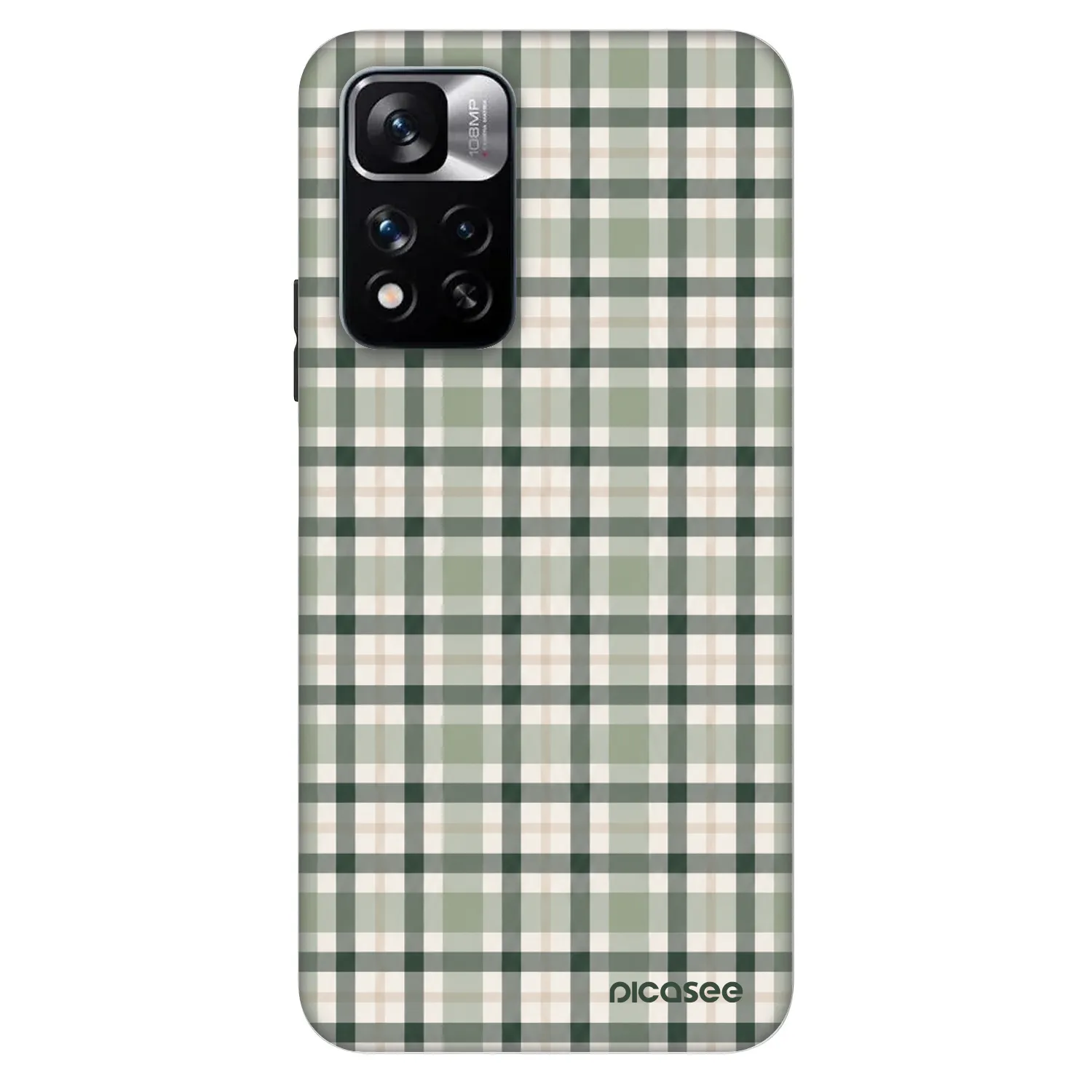 Picasee Fashion Case za Xiaomi Redmi Note 11 Pro - Sage Tartan