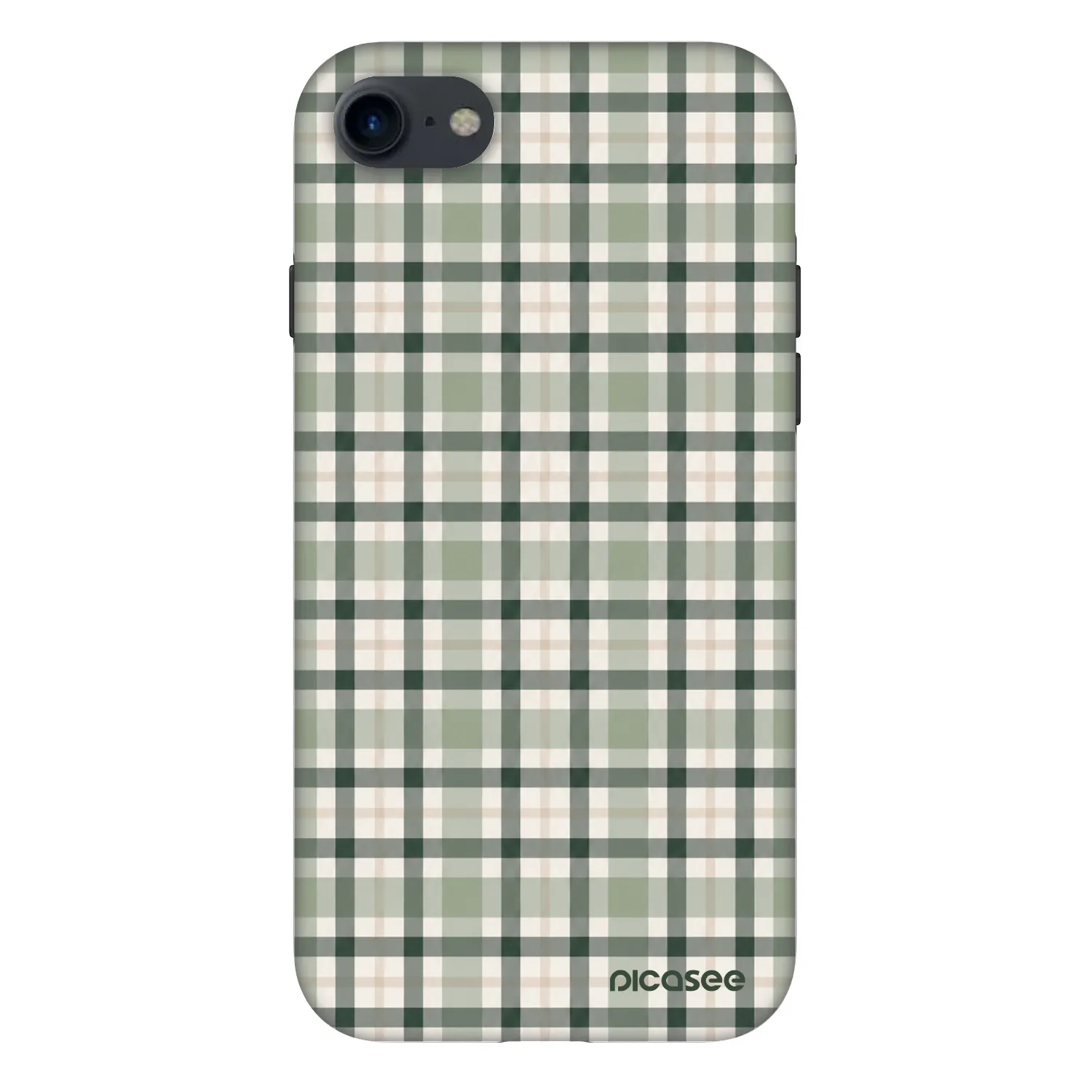 Picasee Fashion Case za Apple iPhone 7 - Sage Tartan