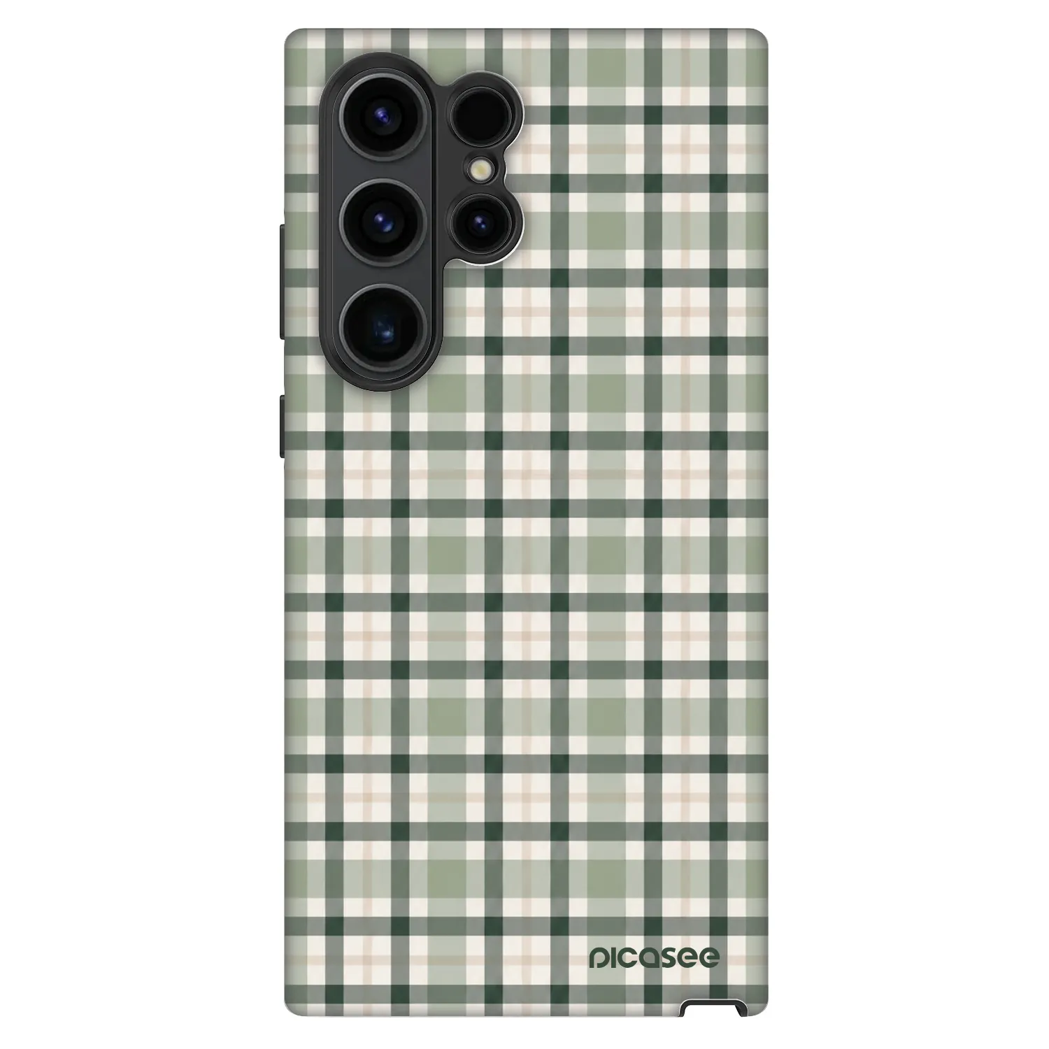 Picasee Fashion Case za Samsung Galaxy S22 Ultra 5G - Sage Tartan