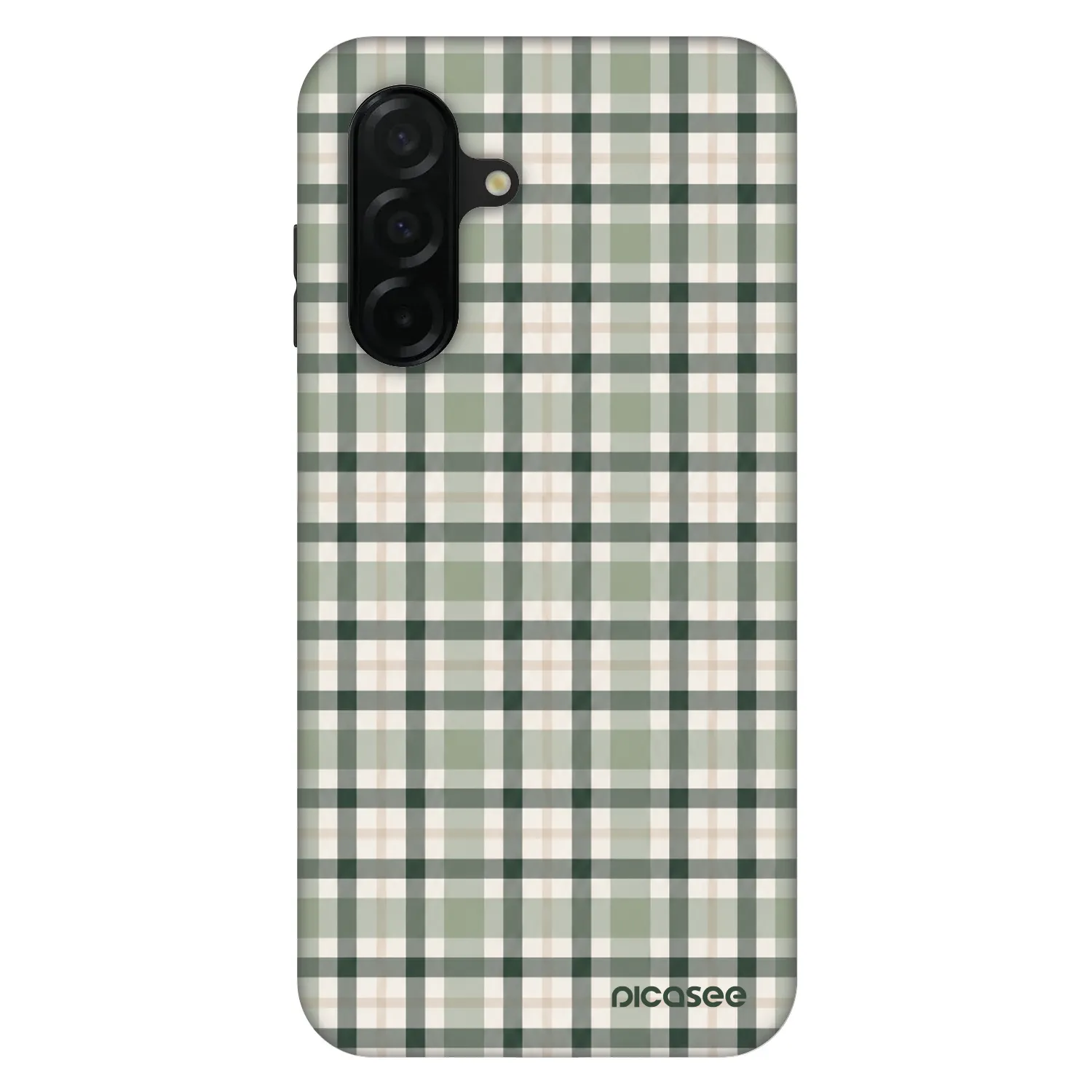 Picasee Fashion Case za Samsung Galaxy A26 5G A266B - Sage Tartan