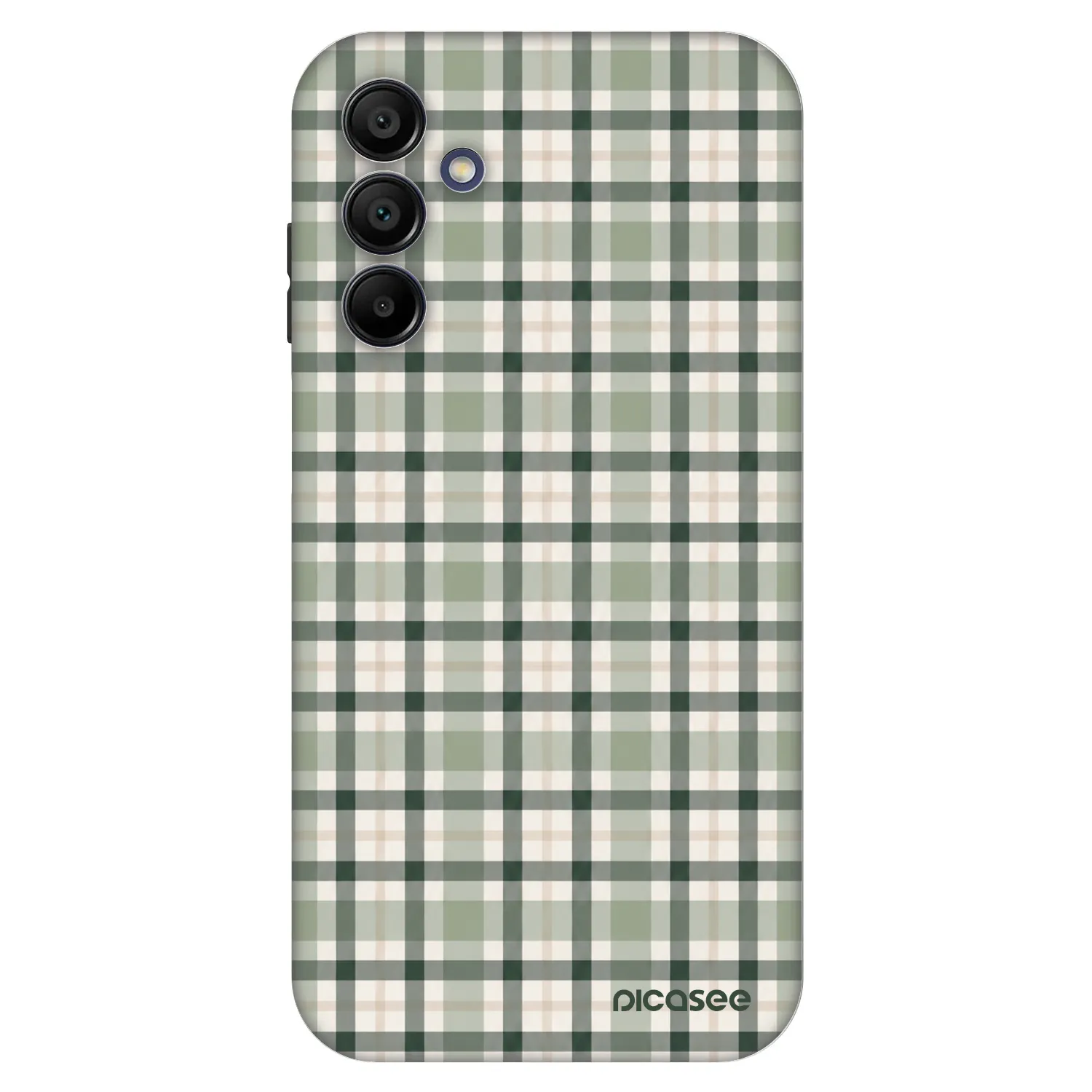 Picasee Fashion Case za Samsung Galaxy A15 A155F 4G - Sage Tartan