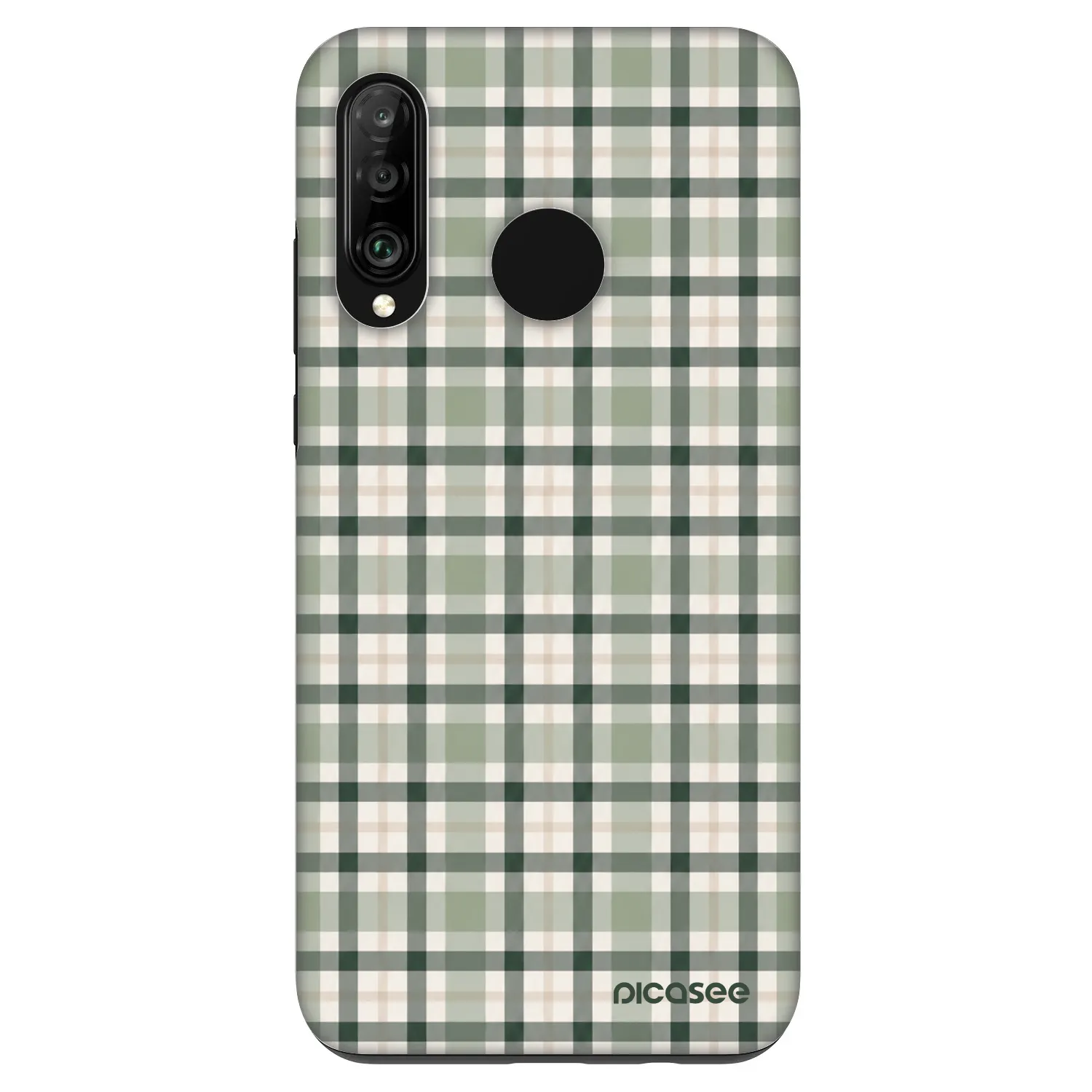 Picasee Fashion Case za Huawei P30 Lite - Sage Tartan