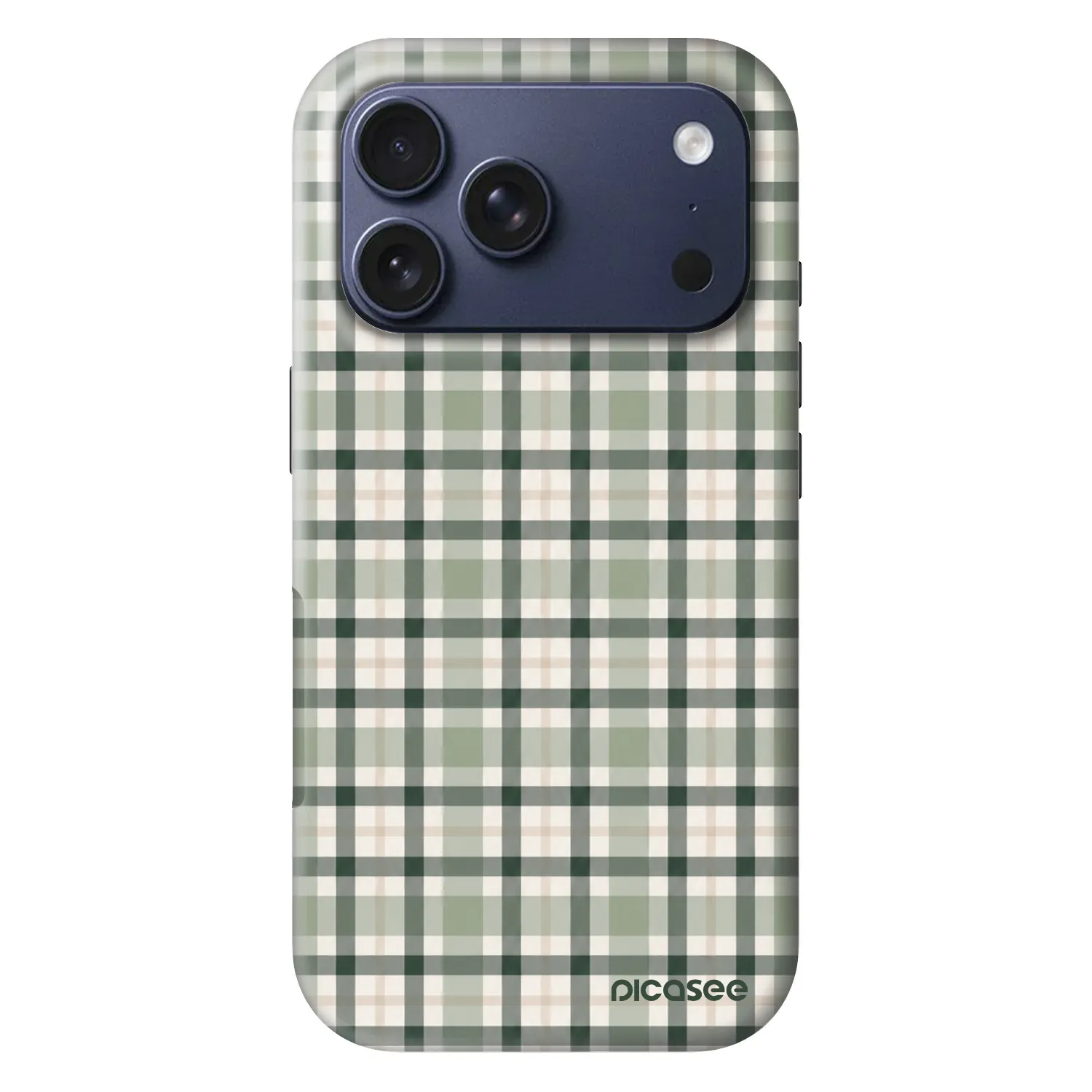 Picasee Fashion Case MagSafe za Apple iPhone 17 Pro - Sage Tartan