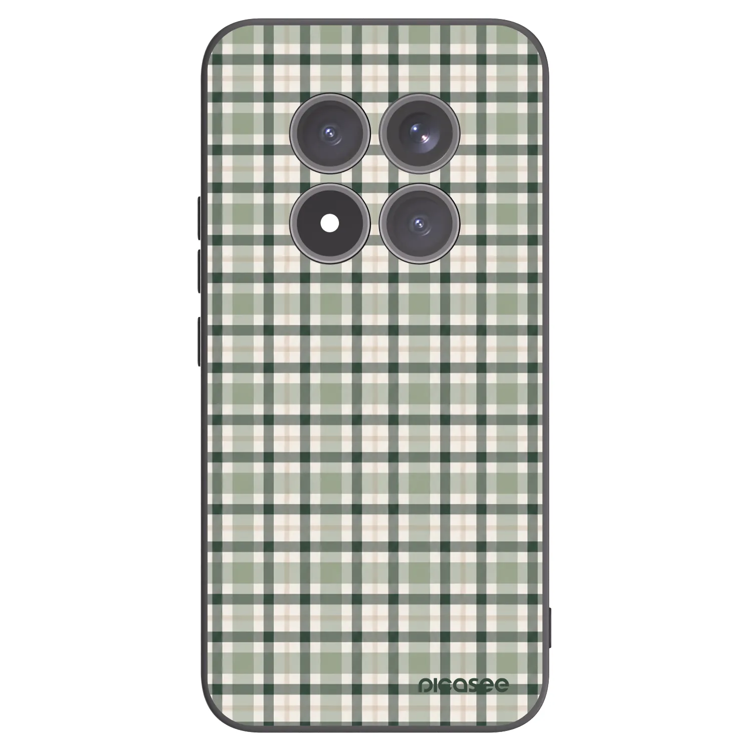 Picasee silikonski črni ovitek za Xiaomi Redmi Note 15 Pro+ - Sage Tartan