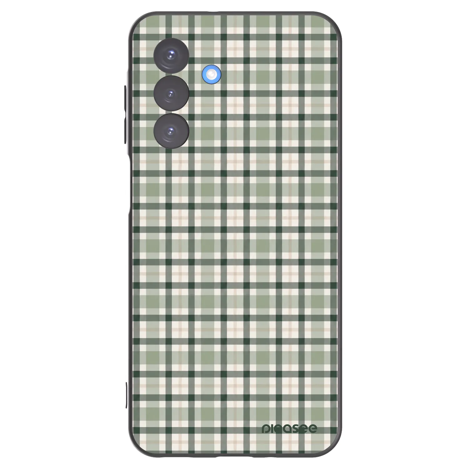 Picasee silikonski črni ovitek za Samsung Galaxy A17 5G - Sage Tartan
