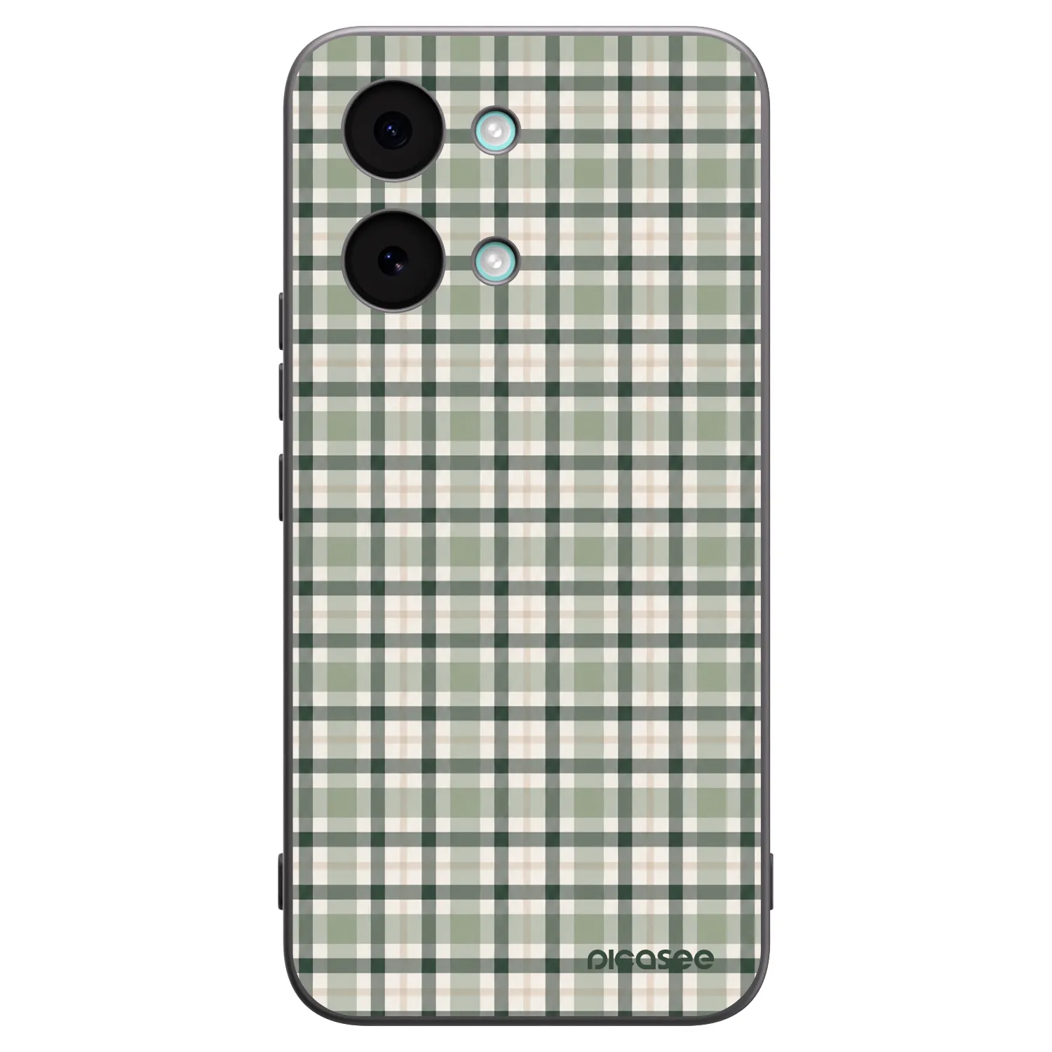 Picasee silikonski črni ovitek za Xiaomi Poco X8 Pro Max - Sage Tartan