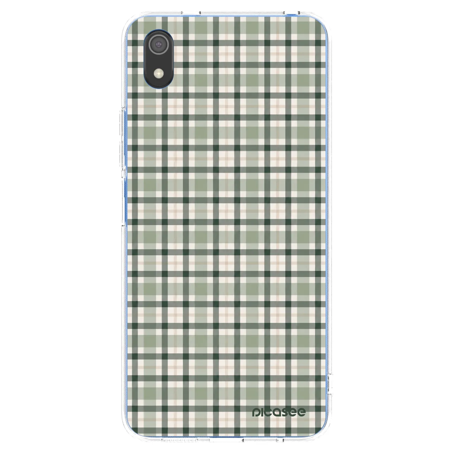 Picasee silikonski prozorni ovitek za Xiaomi Redmi 7A - Sage Tartan