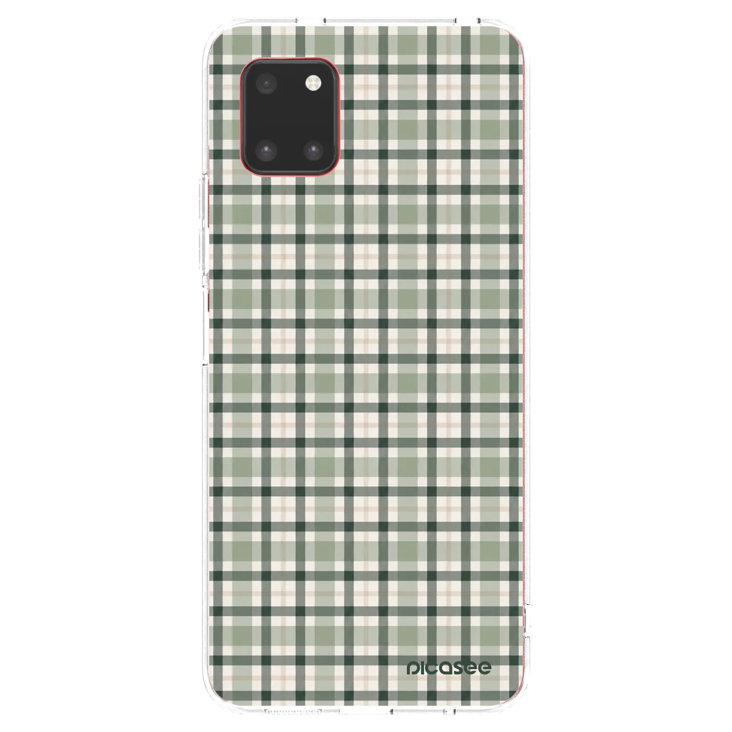 Picasee silikonski prozorni ovitek za Samsung Galaxy Note 10 Lite N770F - Sage Tartan