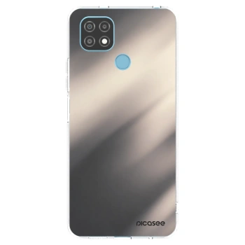 Picasee silikonski prozorni ovitek za Realme C21 - Smoky Beige