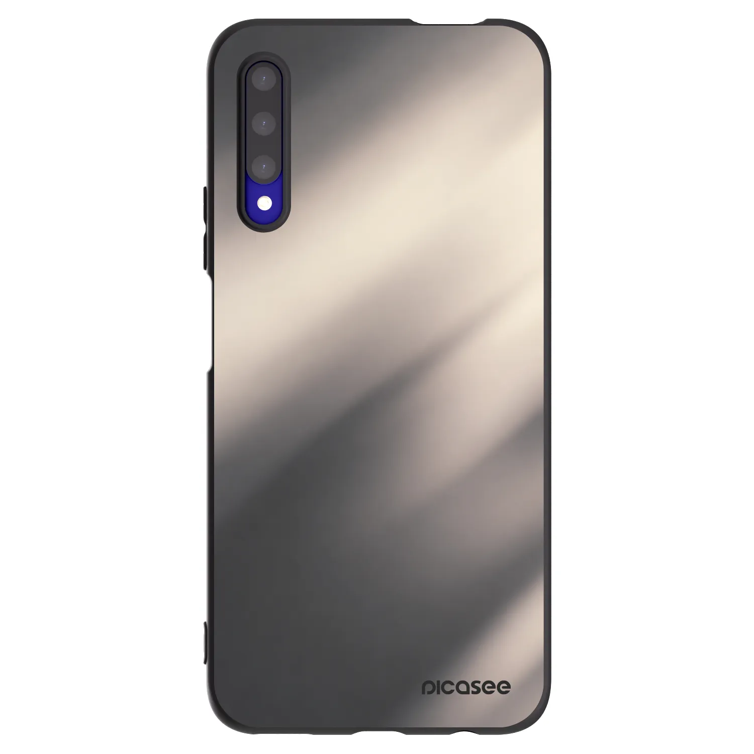 Picasee silikonski črni ovitek za Honor 9X Pro - Smoky Beige