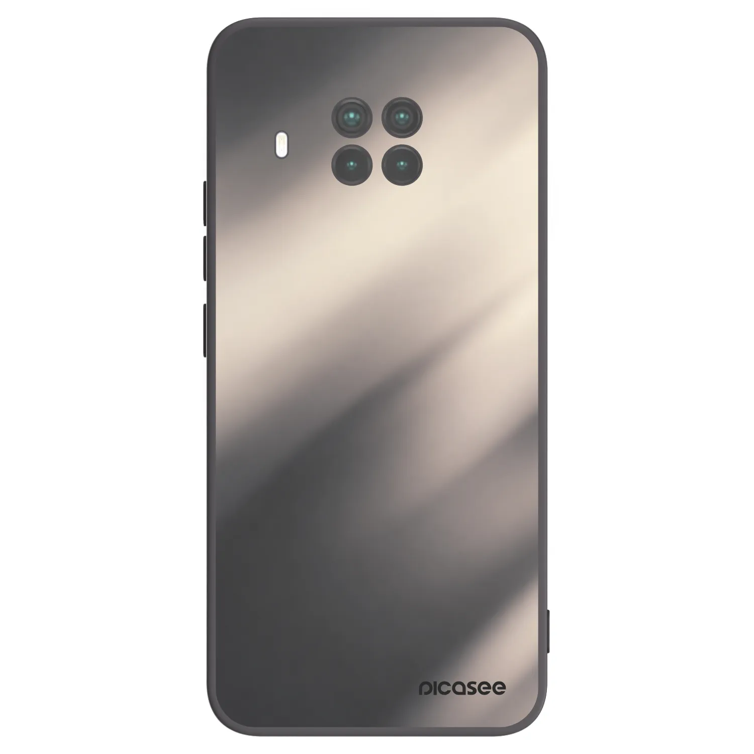 Picasee silikonski črni ovitek za Xiaomi Mi 10T Lite - Smoky Beige