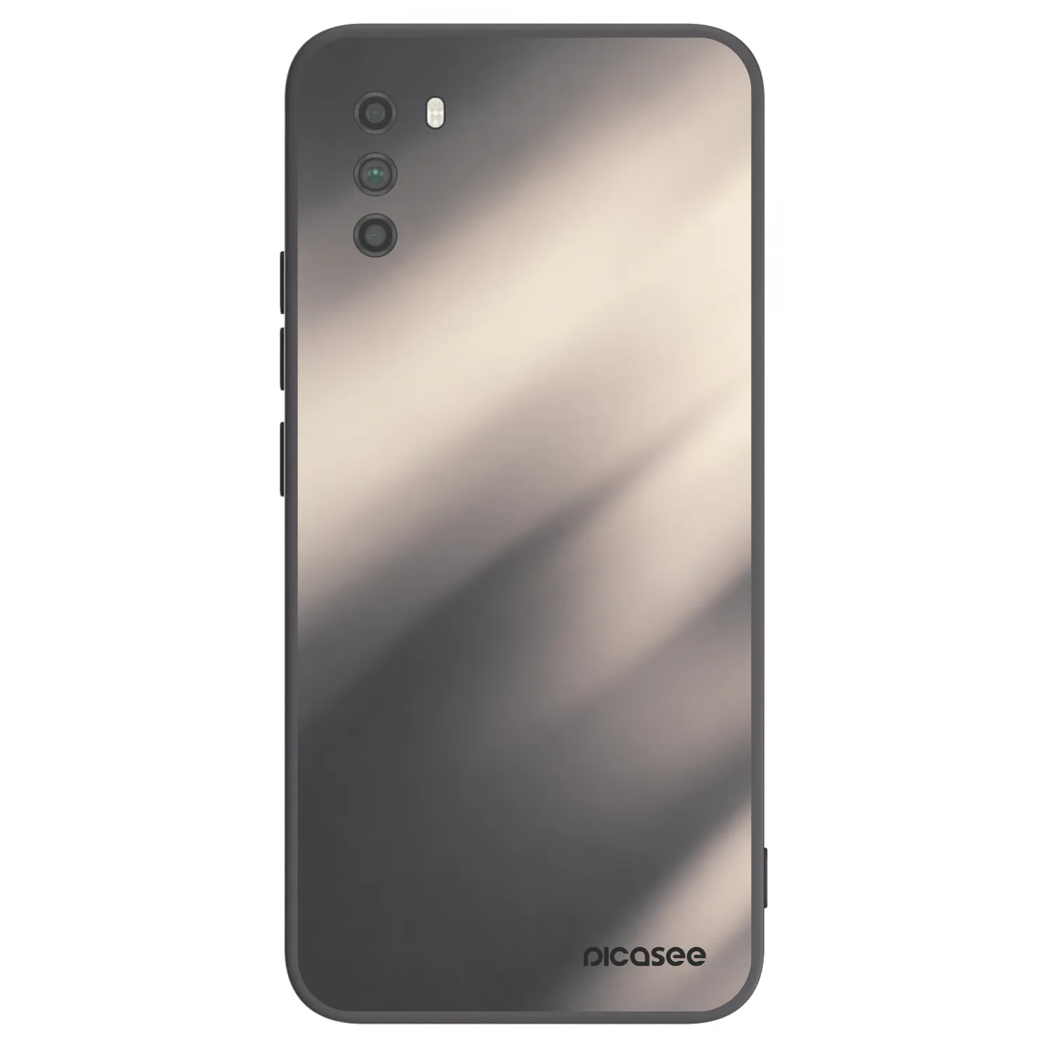 Picasee silikonski črni ovitek za Xiaomi Poco M3 - Smoky Beige