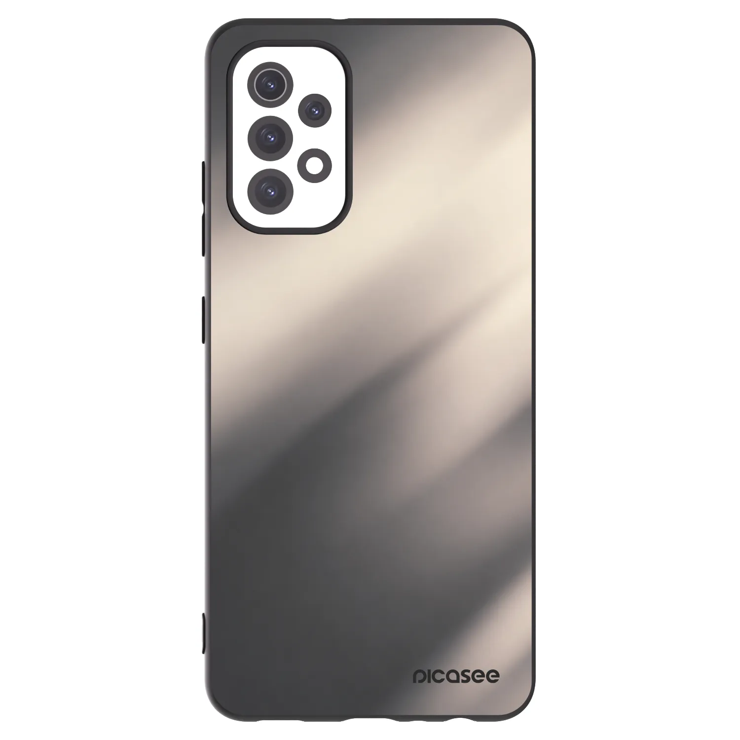 Picasee silikonski črni ovitek za Samsung Galaxy A32 5G A326B - Smoky Beige