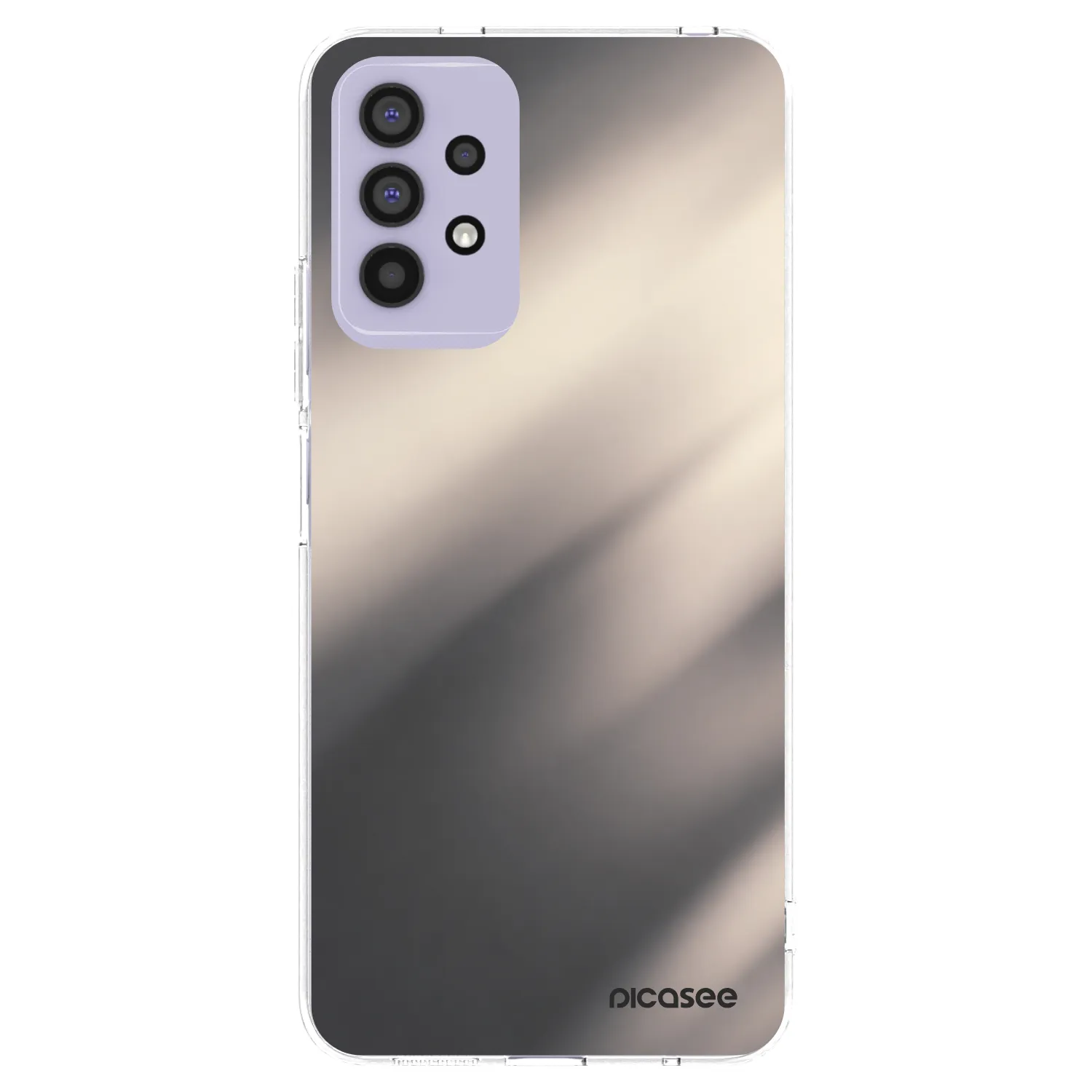 Picasee silikonski prozorni ovitek za Samsung Galaxy A32 4G SM-A325F - Smoky Beige