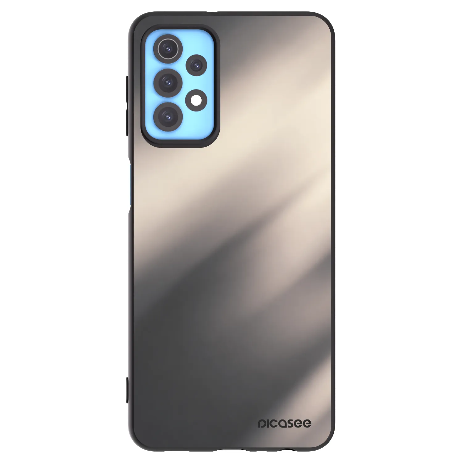 Picasee silikonski črni ovitek za Samsung Galaxy A32 4G SM-A325F - Smoky Beige